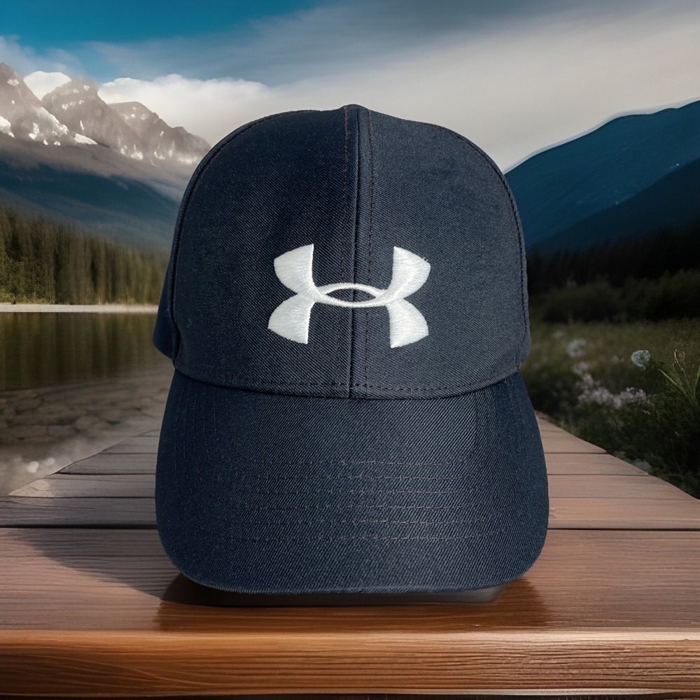 Women's Under Armour Black Running /Biking Hat Cap Adjustable OSFM‎ Quality Made
